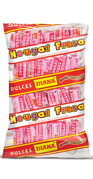Turrones de Fresa Nougat Diana (24 unidades)